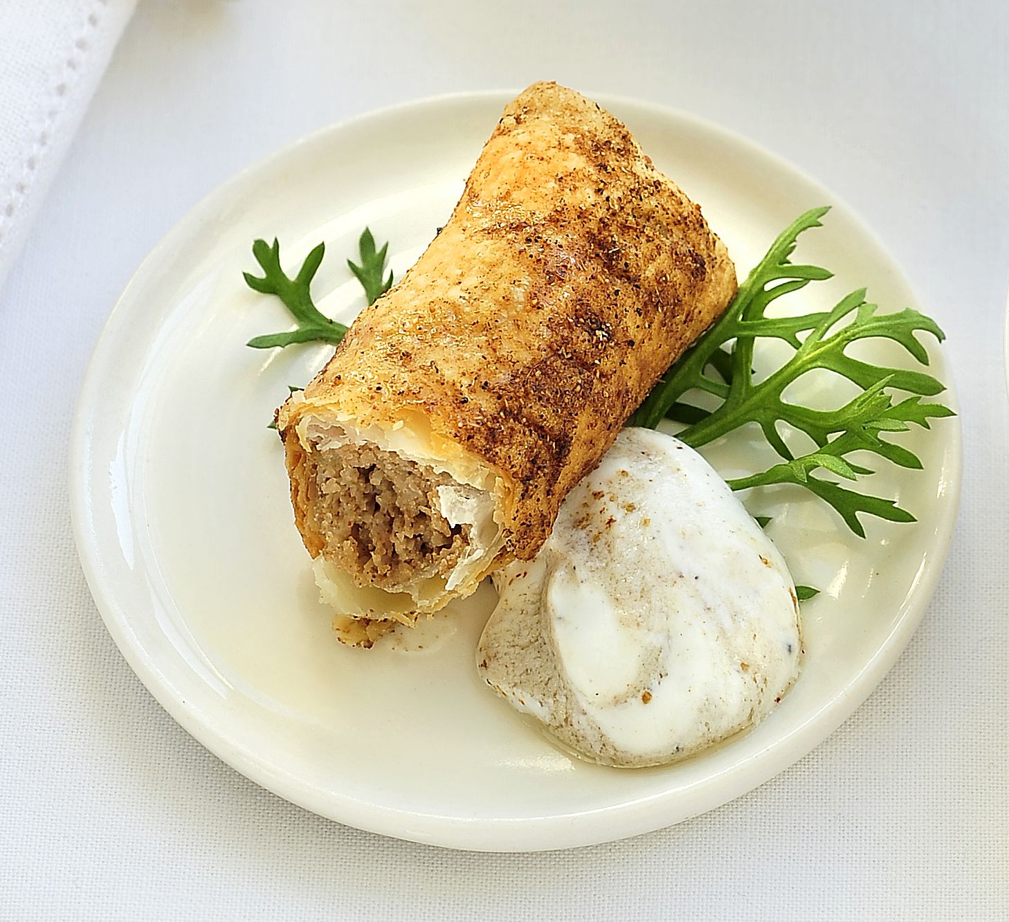 Kastanjevingers met garam masala dip