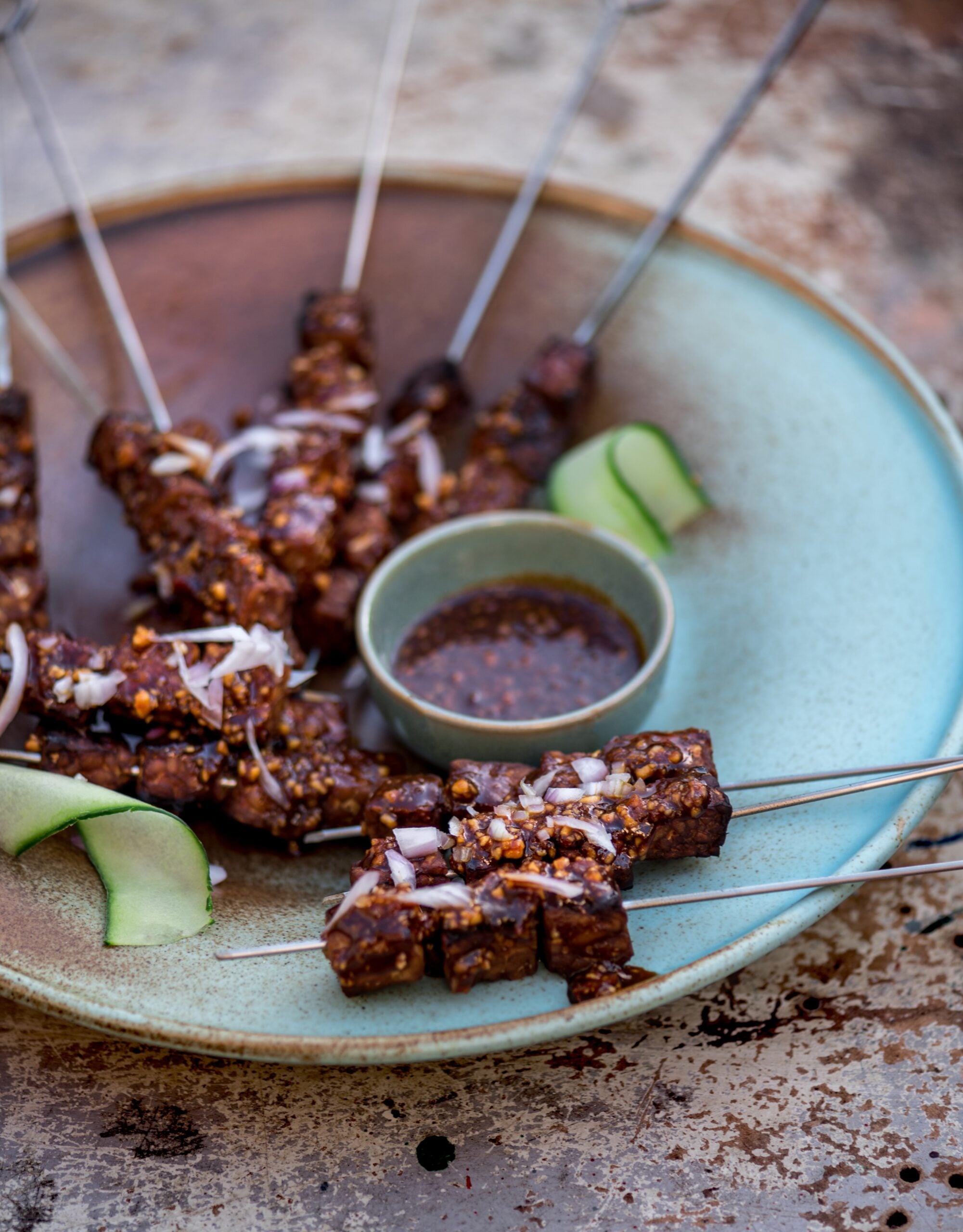 Sateh tempeh met de lekkerste saus van je leven