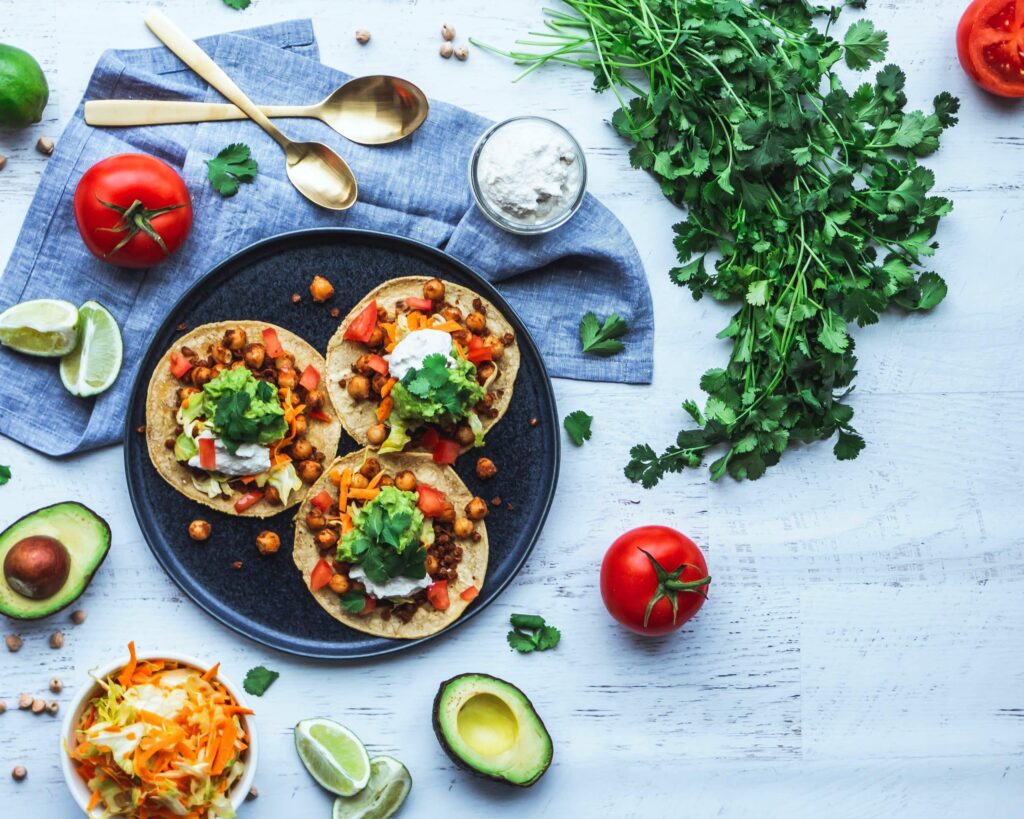 Plate of tacos