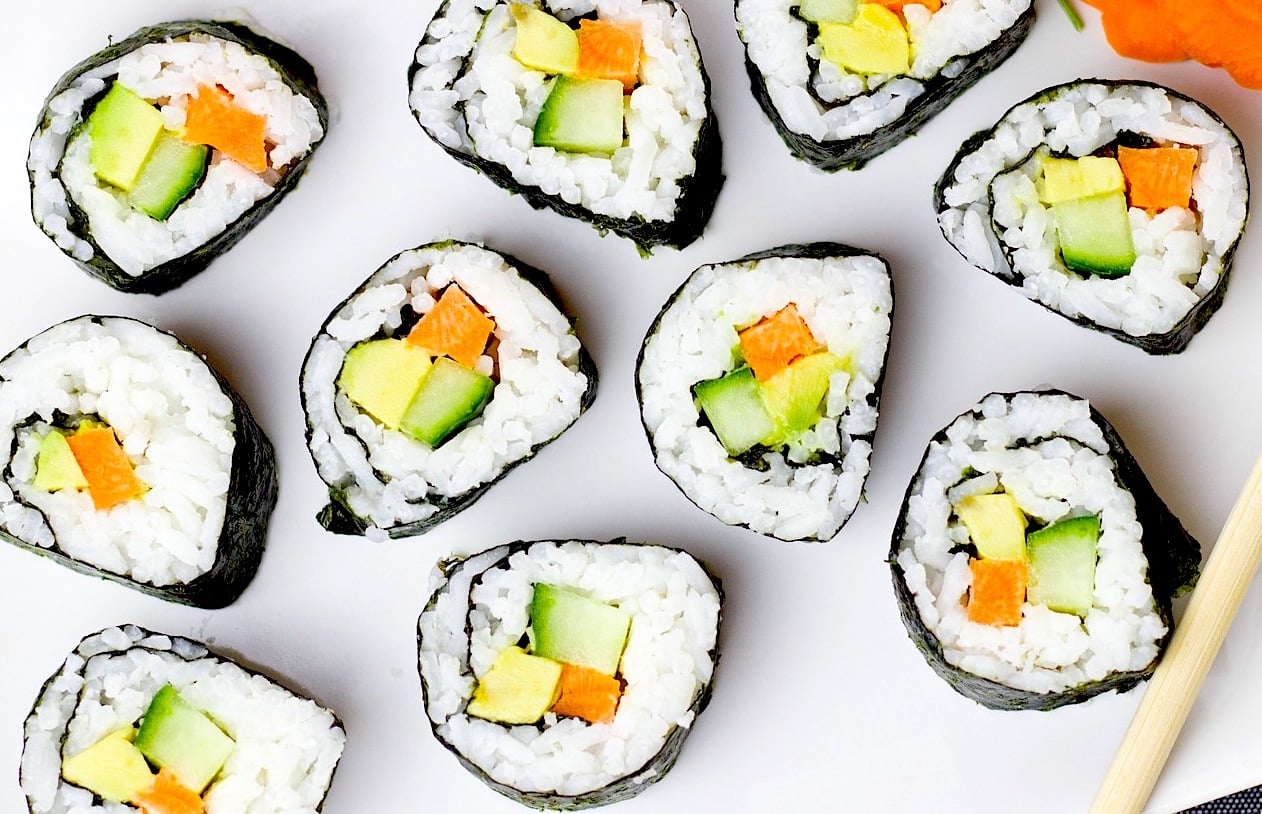 Sushi zonder vis