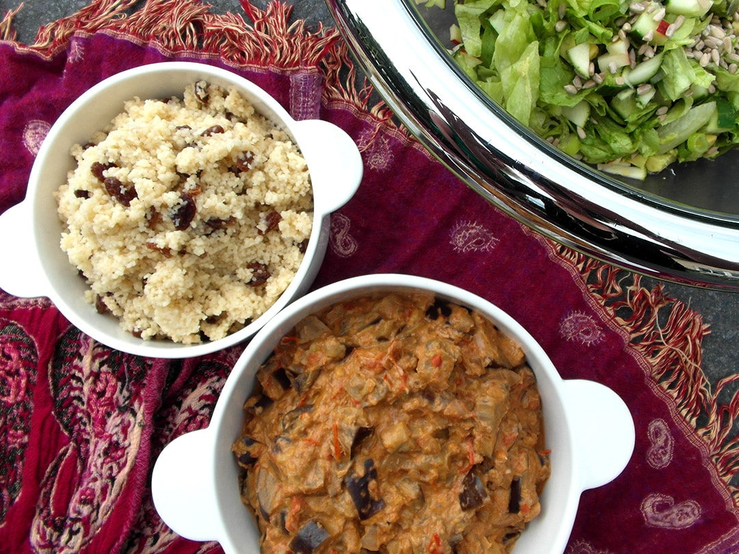 Aubergine Stew