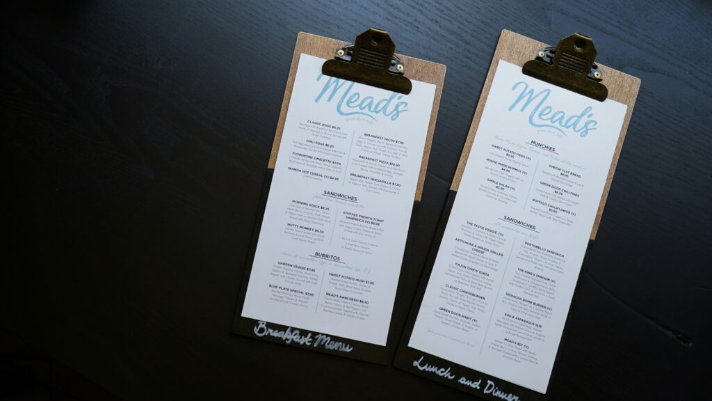 menu design - attracting meat-eating consumers to plant-based meals