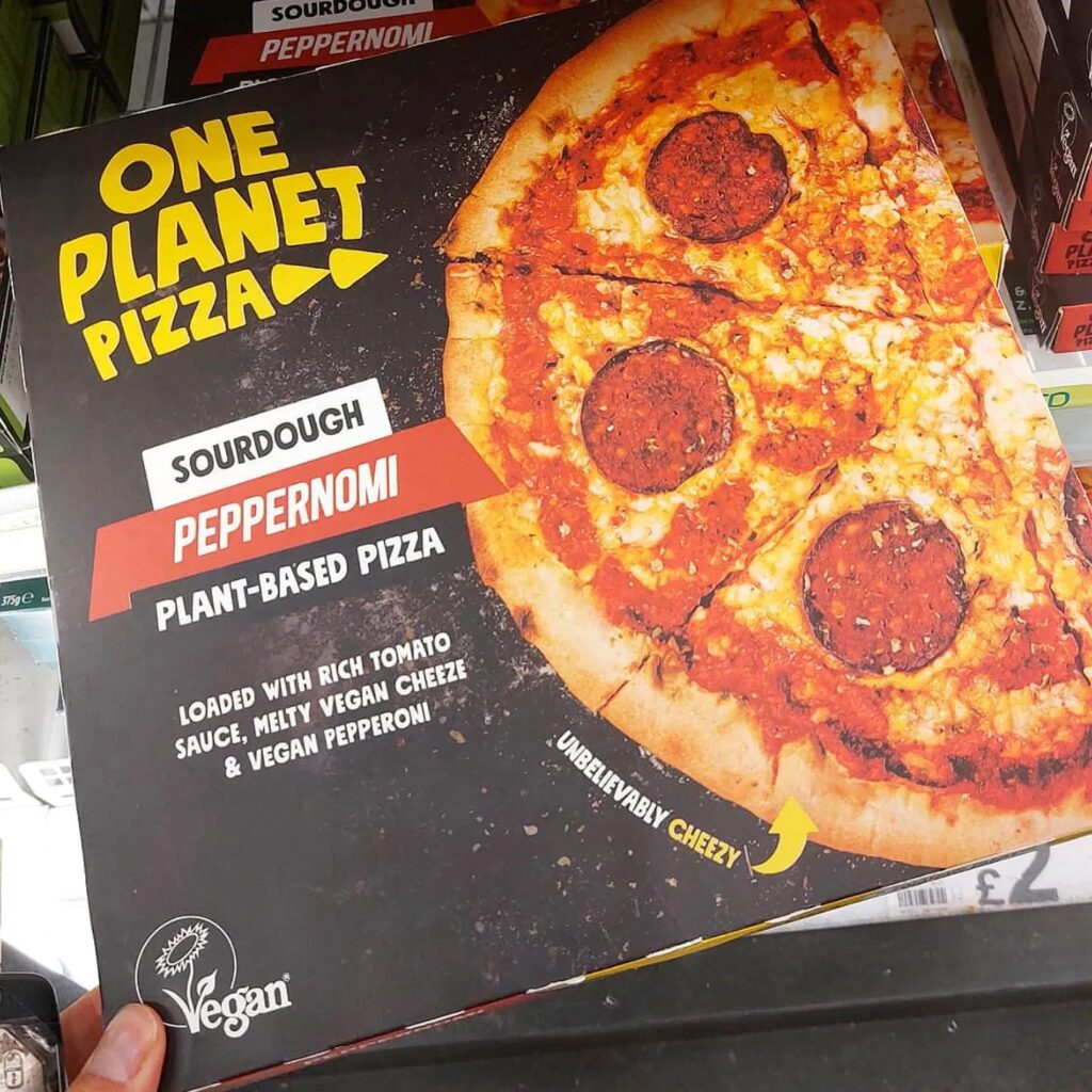 promoting a plant-based food brand